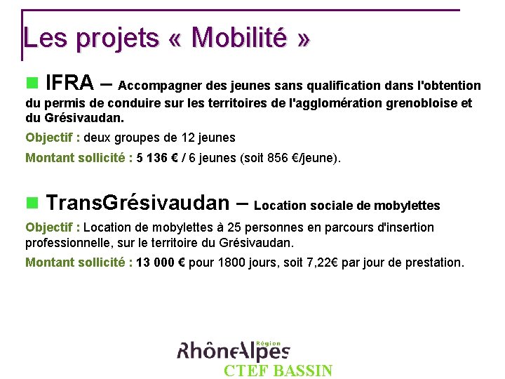 Les projets « Mobilité » IFRA – Accompagner des jeunes sans qualification dans l'obtention