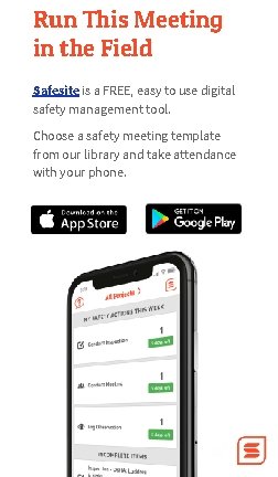 Run This Meeting in the Field Safesite is a FREE, easy to use digital