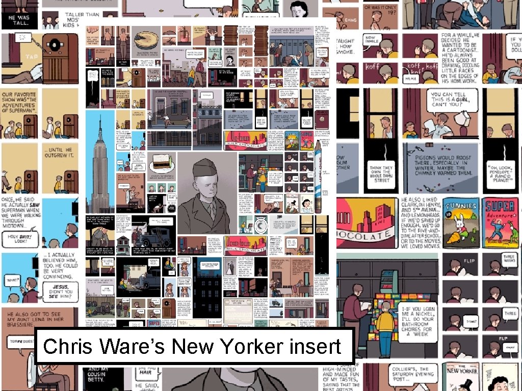 Chris Ware’s New Yorker insert 