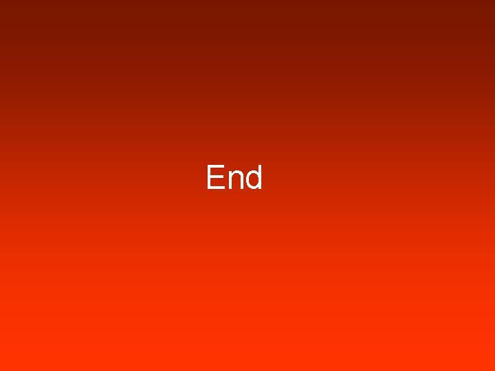 End 