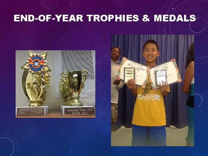 END-OF-YEAR TROPHIES & MEDALS 