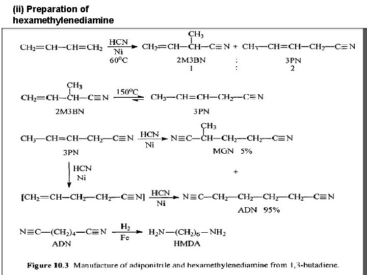 (ii) Preparation of hexamethylenediamine 