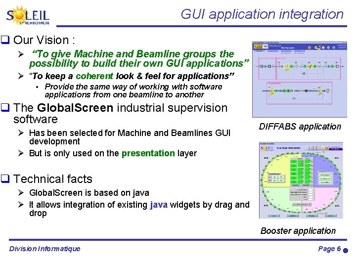 Beamline GUI integration Page 1 How to integrate