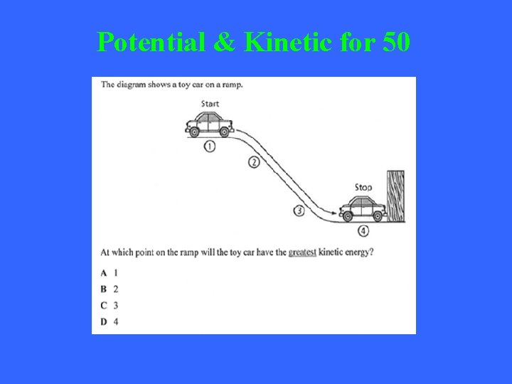 Potential & Kinetic for 50 