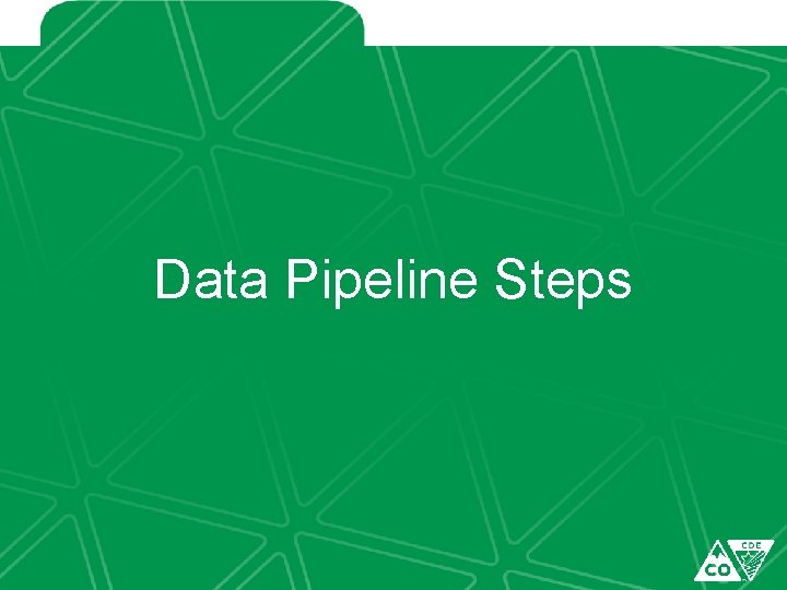 Data Pipeline Steps 