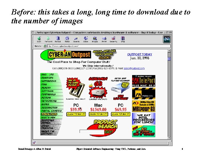 Before: this takes a long, long time to download due to the number of