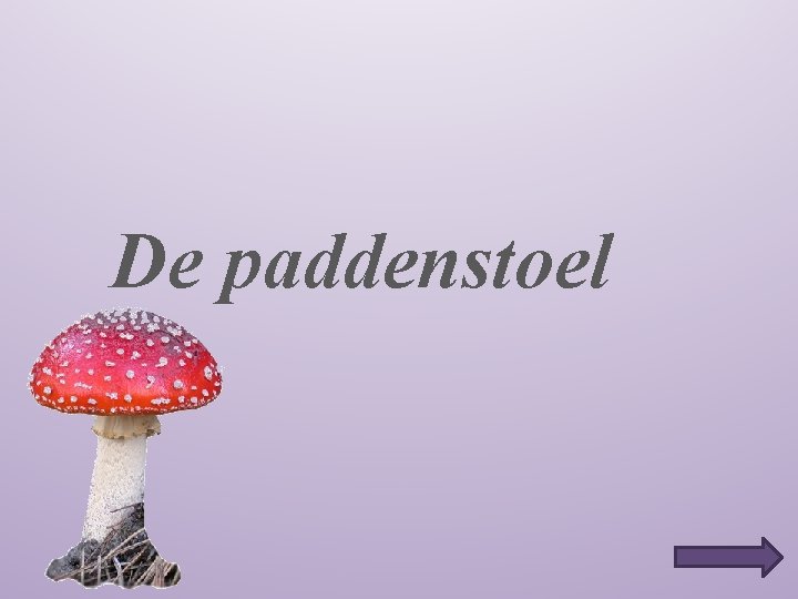 De paddenstoel 