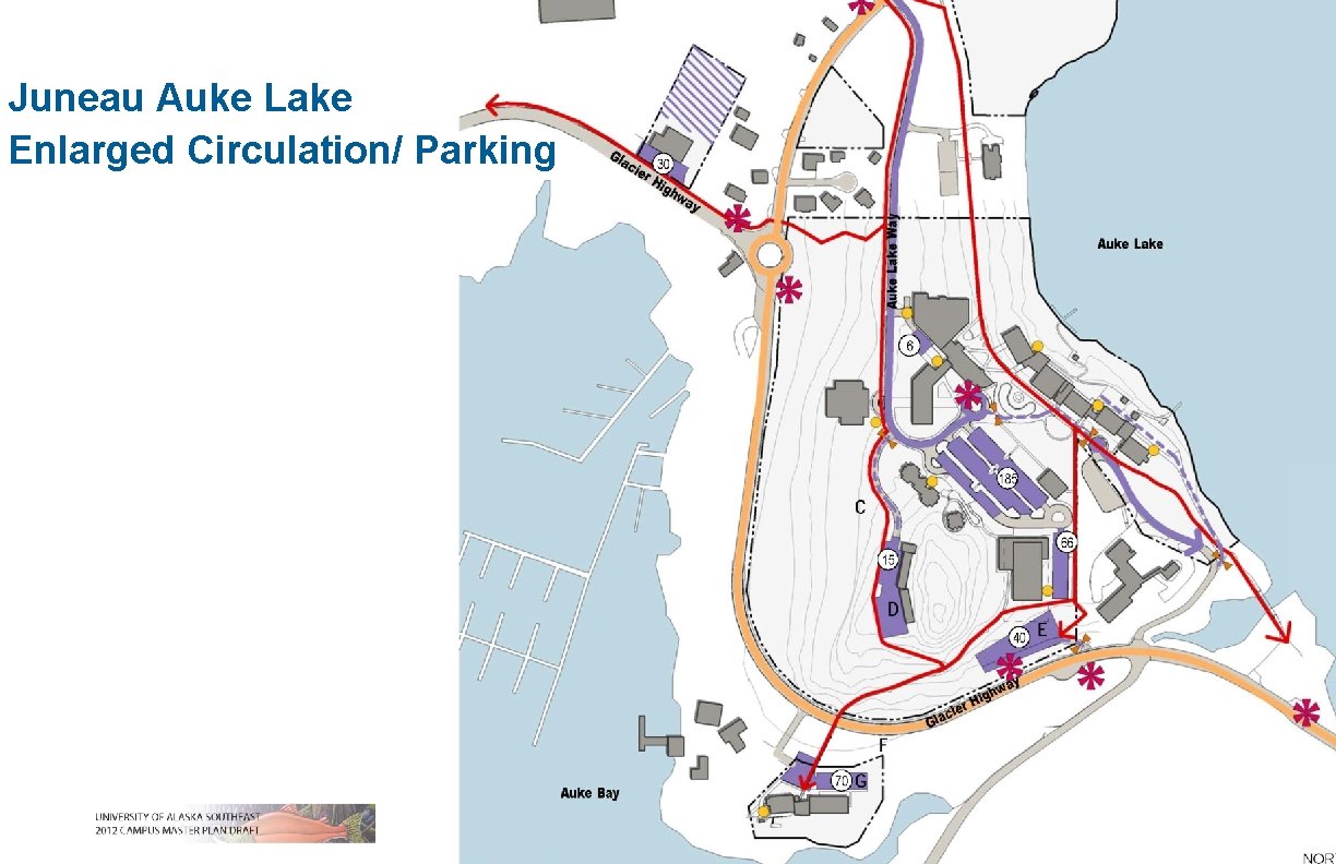 Juneau Auke Lake Enlarged Circulation/ Parking 19 