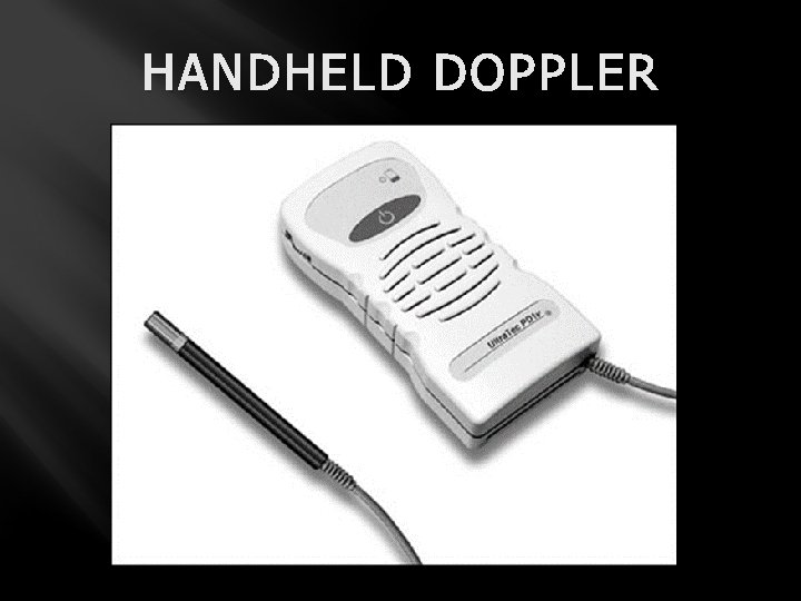 HANDHELD DOPPLER 