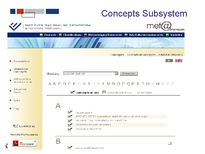 Concepts Subsystem 