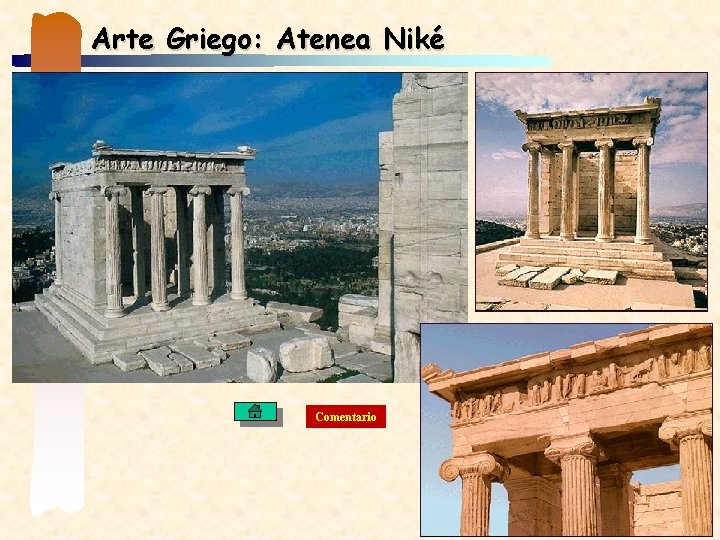 Arte Griego: Atenea Niké Comentario 