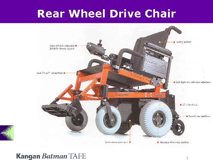 Rear Wheel Drive Chair 3 Rear Wheel Drive Chair 3