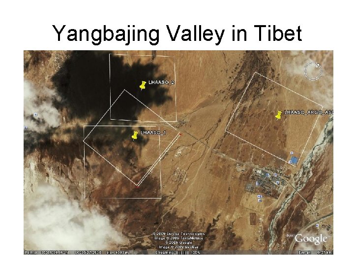 Yangbajing Valley in Tibet 