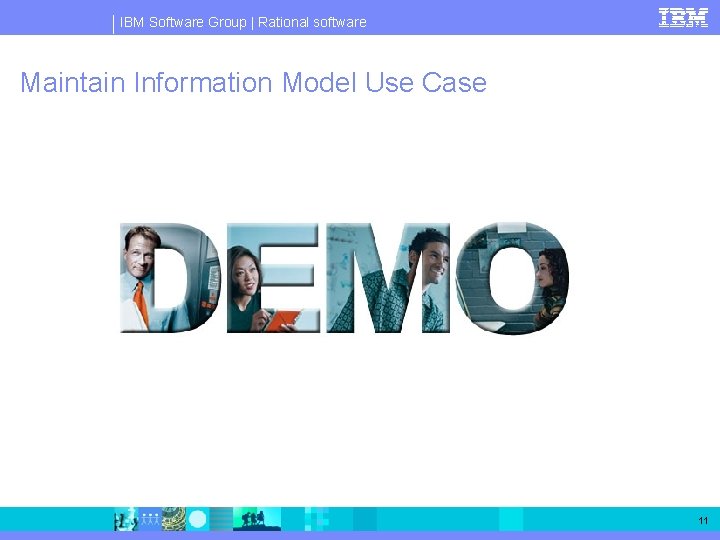 IBM Software Group | Rational software Maintain Information Model Use Case 11 