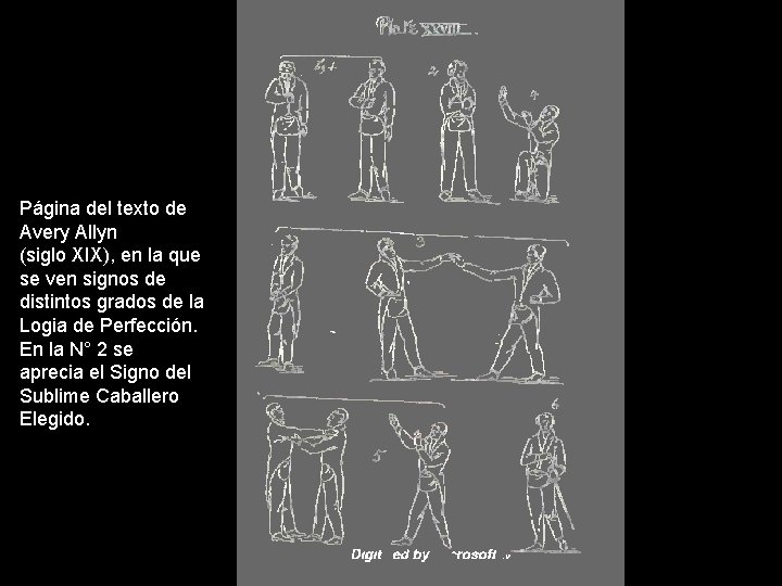 Página del texto de Avery Allyn (siglo XIX), en la que se ven signos