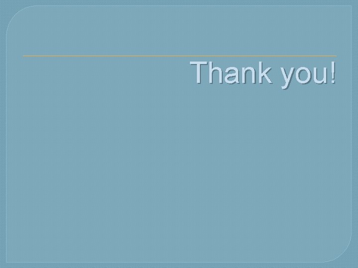 Thank you! 