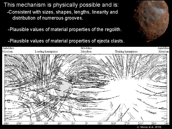 This mechanism is physically possible and is: -Consistent with sizes, shapes, lengths, linearity and