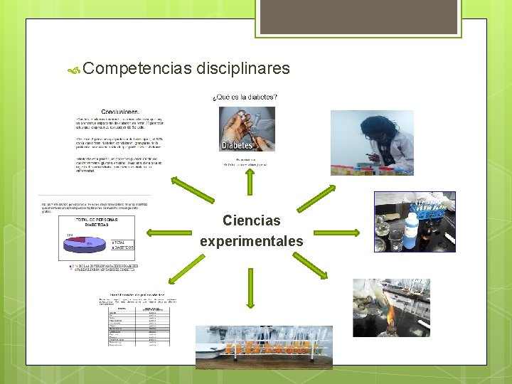  Competencias disciplinares Ciencias experimentales 