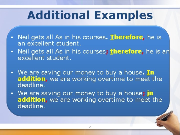 Additional Examples • Neil gets all As in his courses. Therefore, he is an Additional Examples • Neil gets all As in his courses. Therefore, he is an