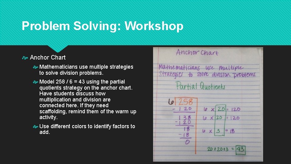 Math Block Jillian Dale April 2016 Balanced Mathematics
