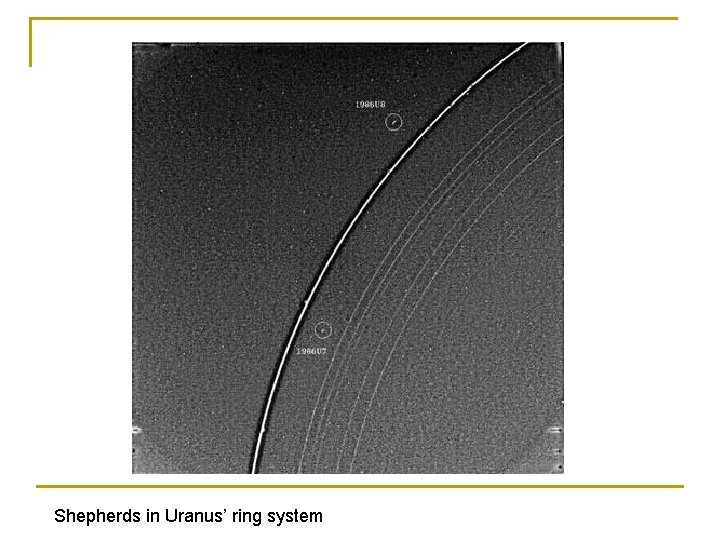 Shepherds in Uranus’ ring system 