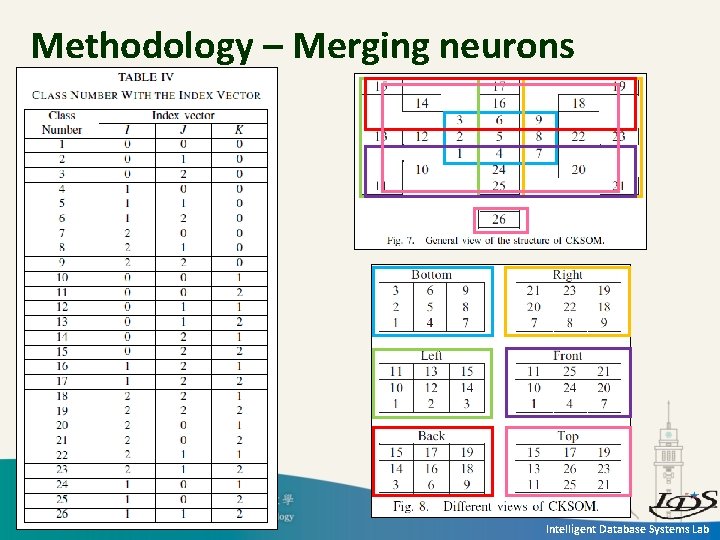 Methodology – Merging neurons Intelligent Database Systems Lab 