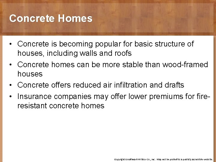 Concrete Homes • Concrete is becoming popular for basic structure of houses, including walls