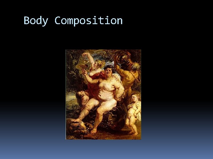 Body Composition 