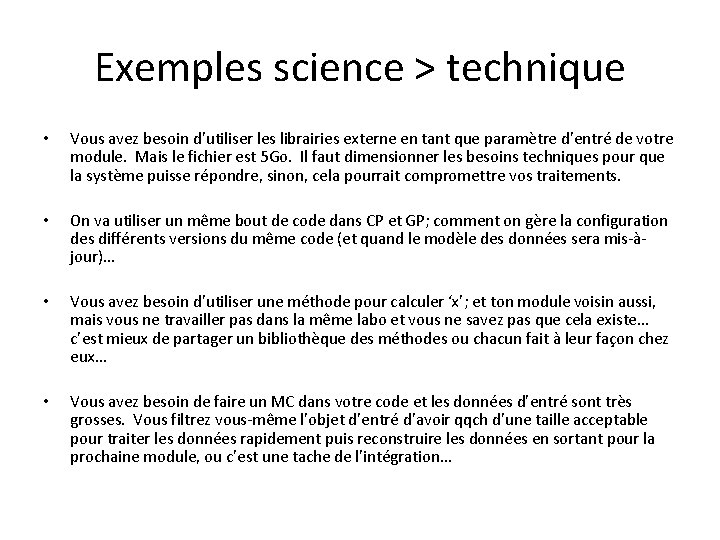 Exemples science > technique • Vous avez besoin d’utiliser les librairies externe en tant