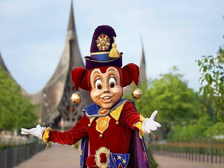 Mascotte de parc Efteling 