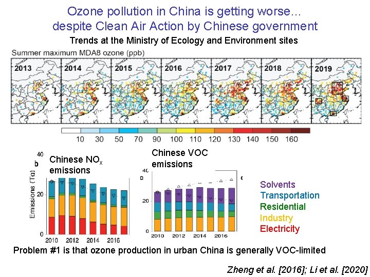 Ozone pollution in China is getting worse… despite Clean Air Action by Chinese government
