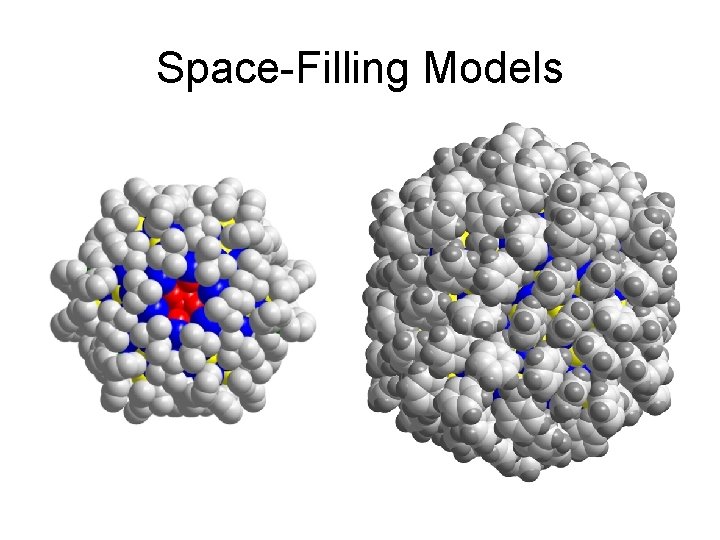 Space-Filling Models 