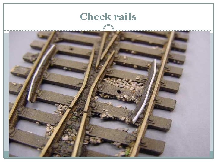 Check rails 