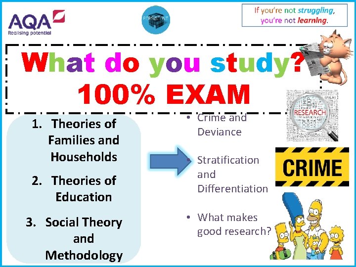 What do you study? 100% EXAM 1. Theories of Families and Households 2. Theories What do you study? 100% EXAM 1. Theories of Families and Households 2. Theories