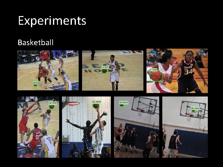 Experiments Basketball 