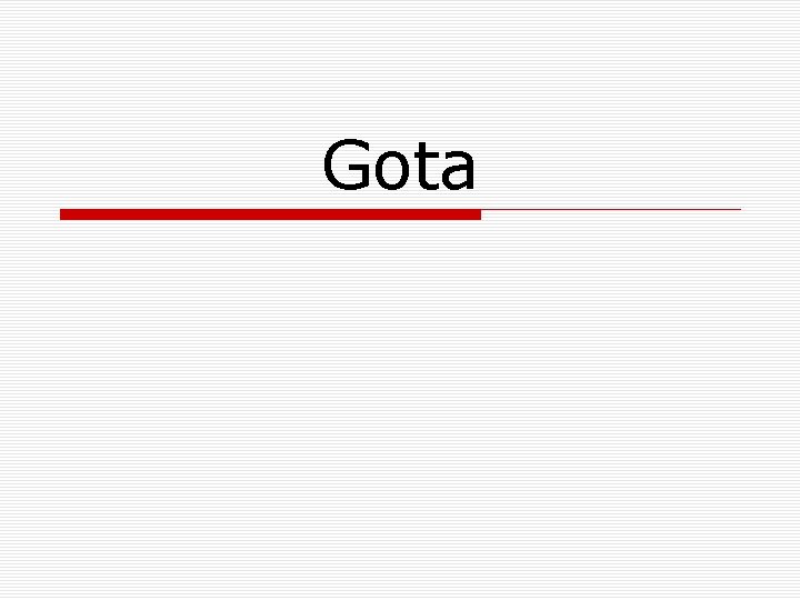 Gota 