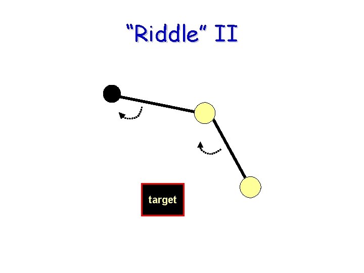 “Riddle” II target “Riddle” II target