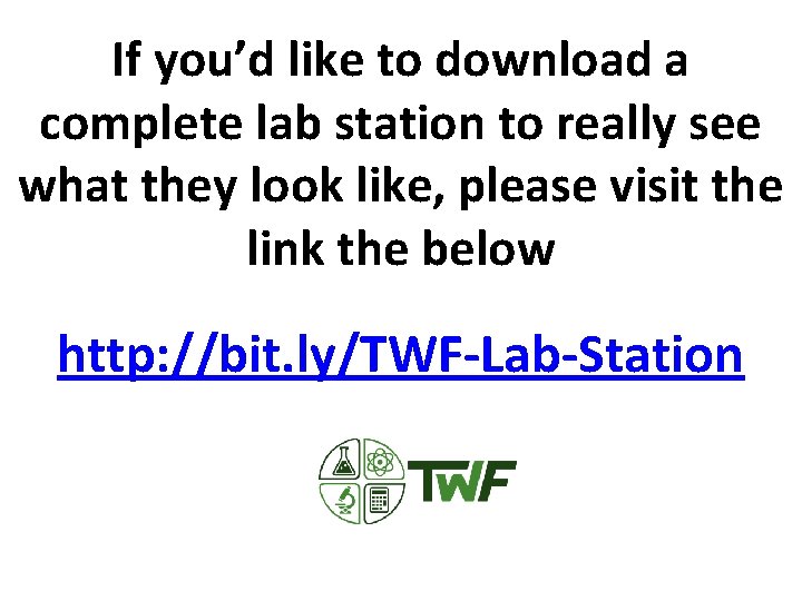 If you’d like to download a complete lab station to really see what they
