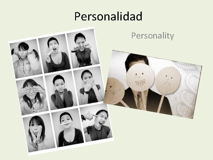 Personalidad Personality 