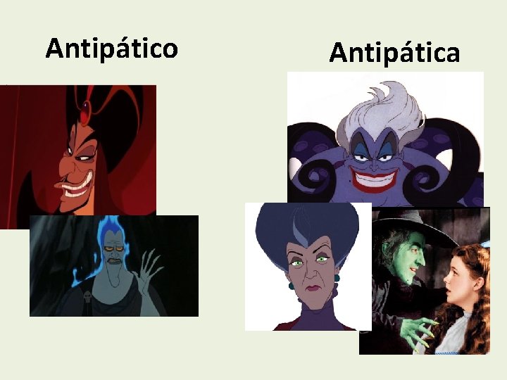 Antipático Antipática 