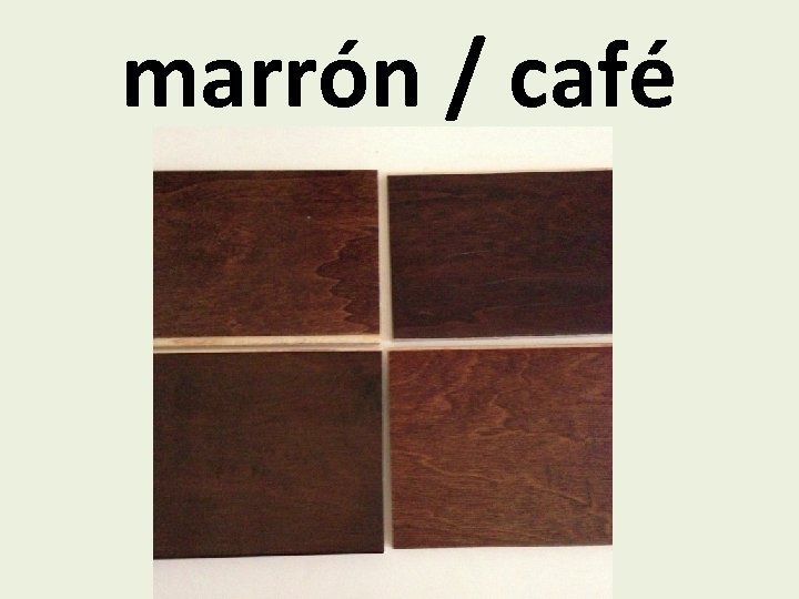 marrón / café 