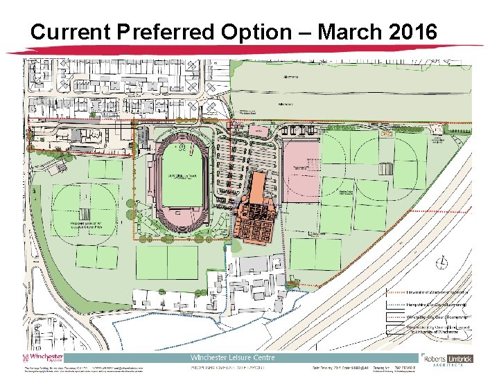 Current Preferred Option – March 2016 