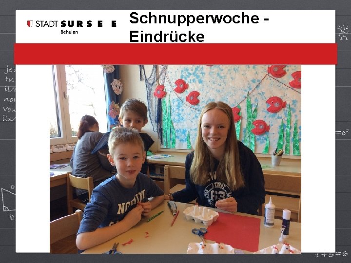 Schnupperwoche Eindrücke 