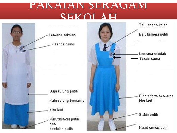 PAKAIAN SERAGAM SEKOLAH 63 