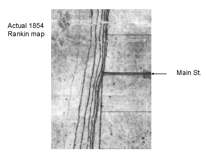 Actual 1854 Rankin map Main St. 