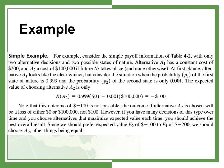 Example 
