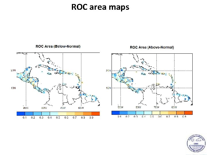 ROC area maps 