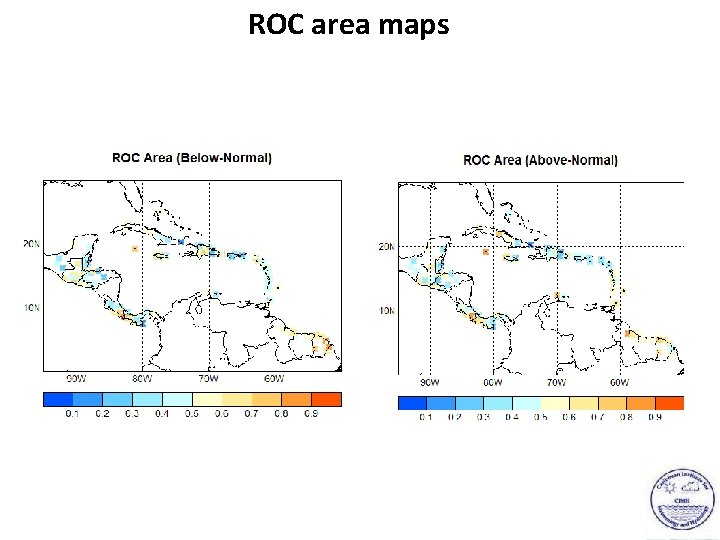 ROC area maps 