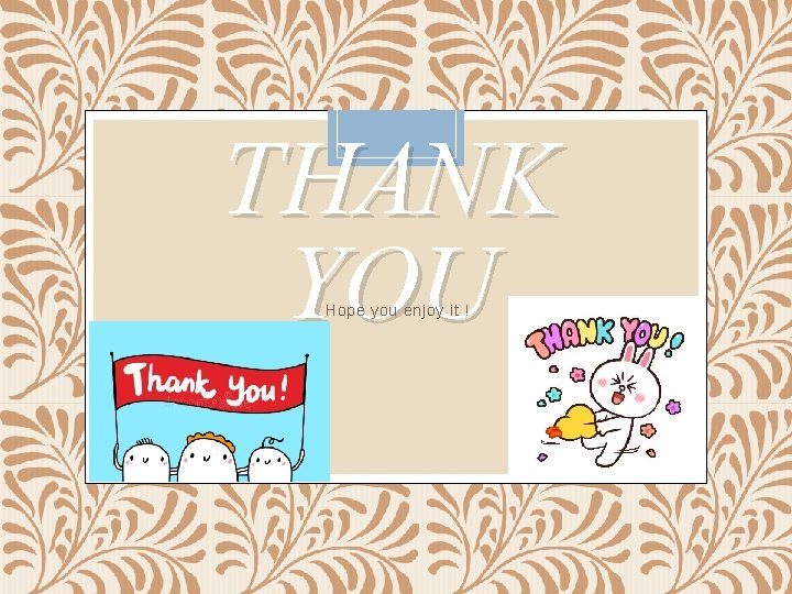 THANK YOU Hope you enjoy it ! 