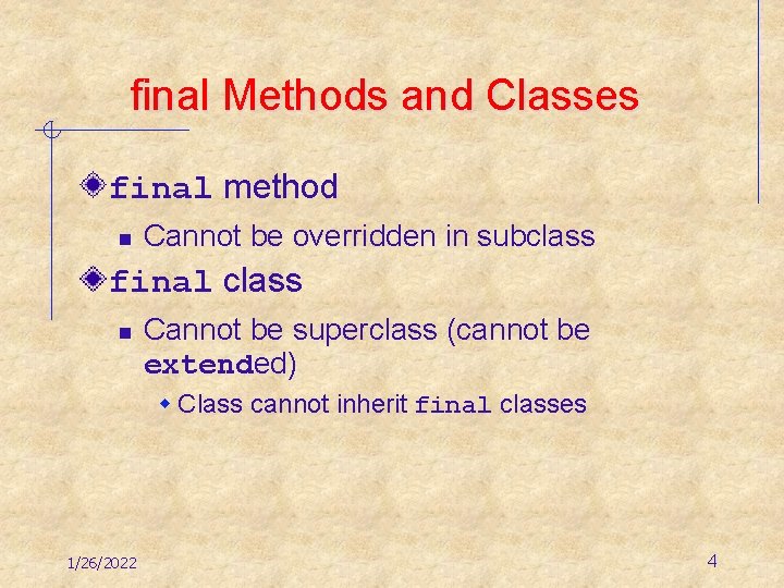 MSIS 670 ObjectOriented Software Engineering Week 6 ObjectOriented